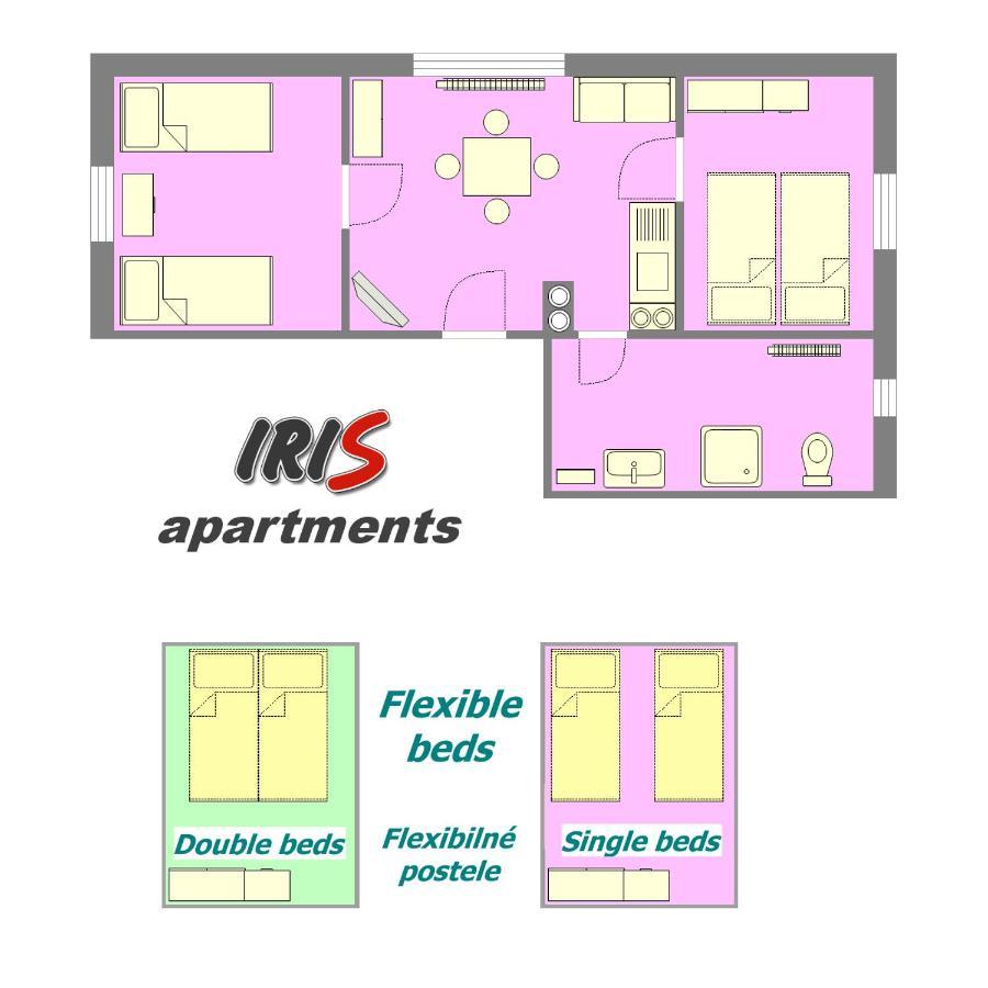 Apartments Iris Liptovský Mikuláš 외부 사진
